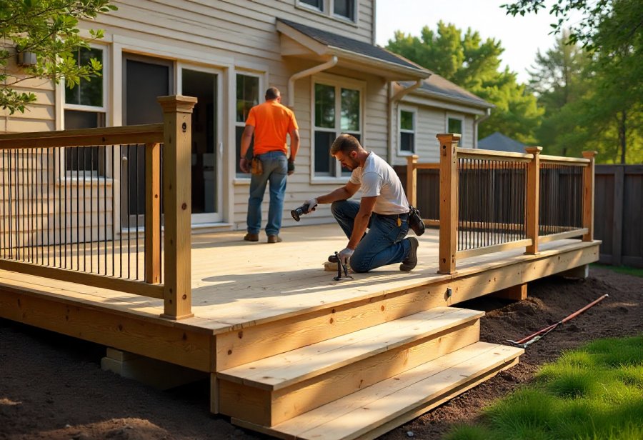 Transform Your Backyard with a Stunning Custom Deck Design